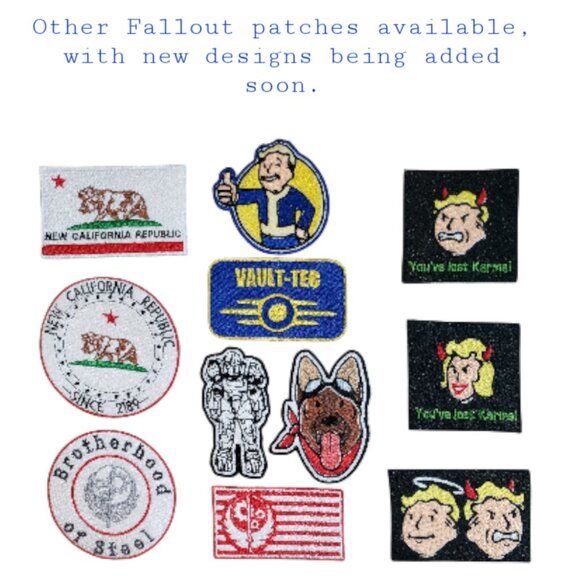 Fallout | New California Republic Iron-On Patch (2/$12 or 5/$22) - Picture 3 of 3